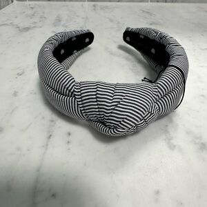 Lele sadoughi seersucker knotted headband